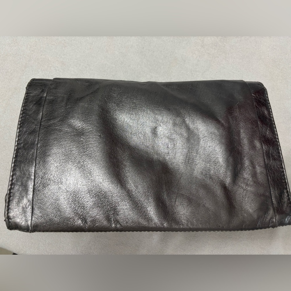Elliott Lucca Silver Clutch Bag - Picture 2 of 6